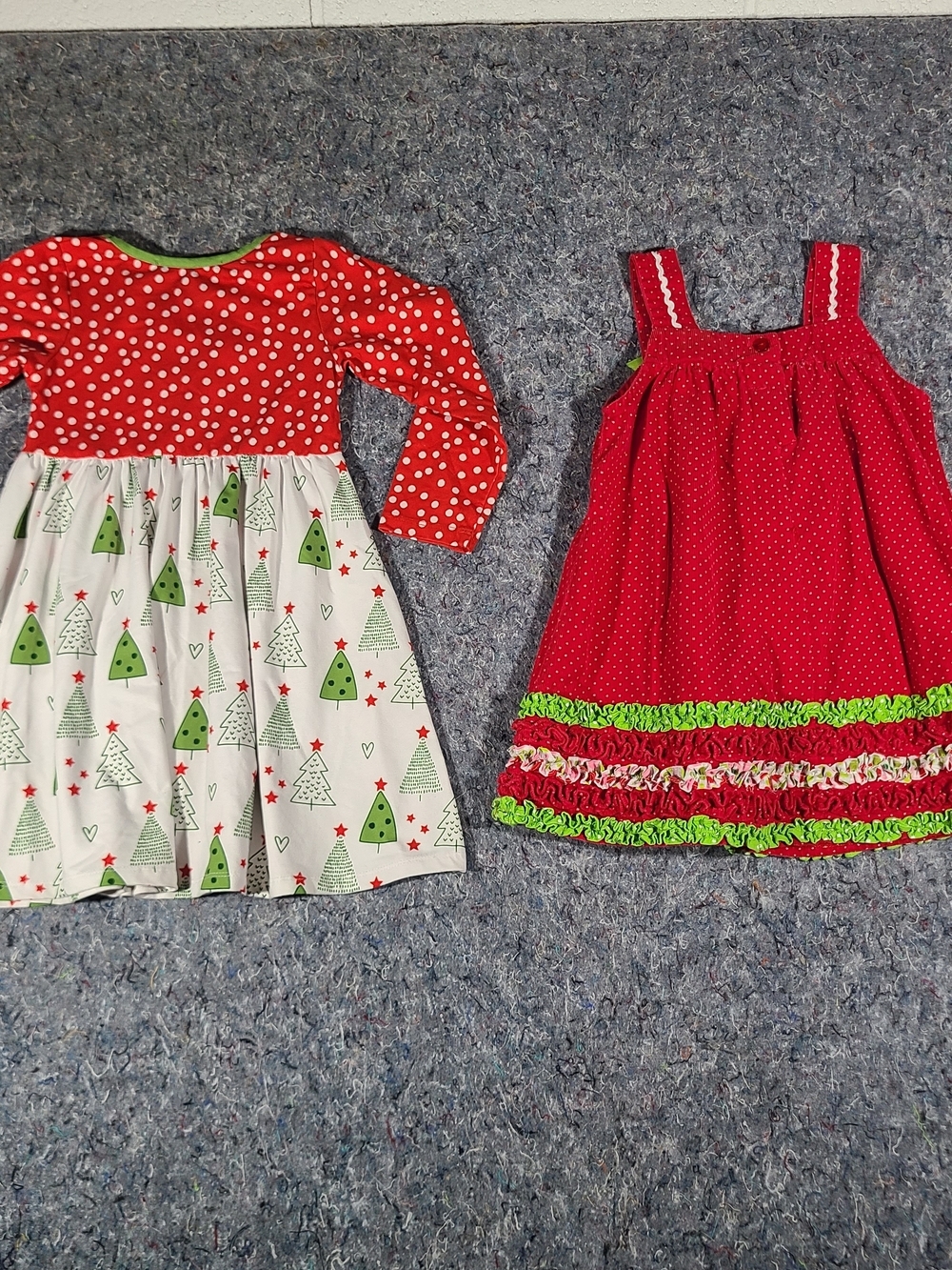 Girls Christmas Dress Bundle Size 4 & 5 Rare Editions Milk Loves Lily - Picture 8 of 8